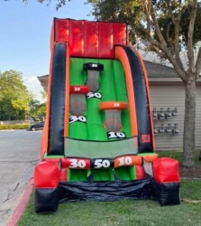 Inflatable basketball